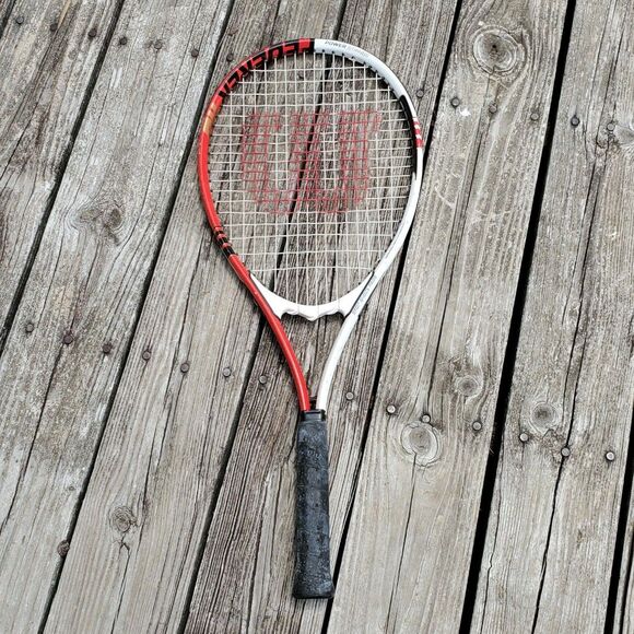Wilson Roger Federer Tennis Racket 110 4⅜" Grip L3 Racquet - Picture 2 of 12